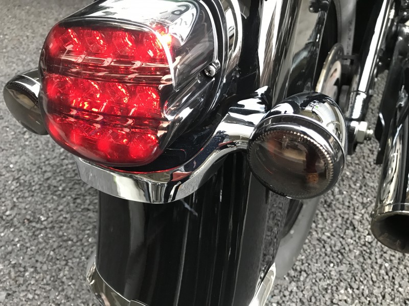 2021高い素材 USテールライト ハーレーツーリングストリートグライド用オートバイLEDブレーキテールライト Motorcycle LED  Brake Tail Light for Harley Touring Street Glide mandhucollege.edu.mv